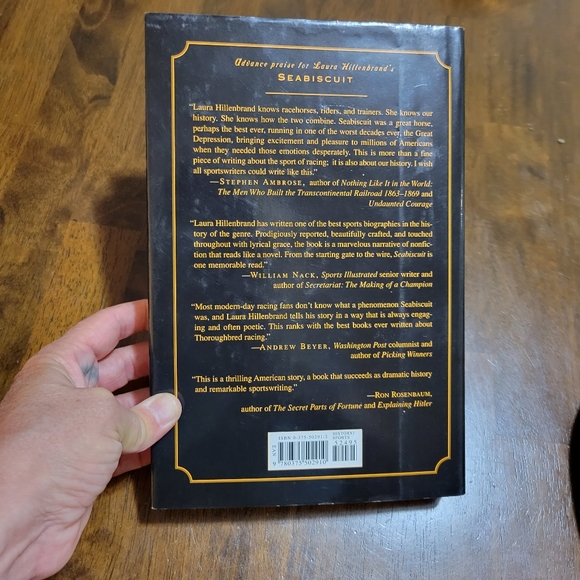 Seabiscuit An American Legend by Lauren Hillenbrand - Picture 3 of 5